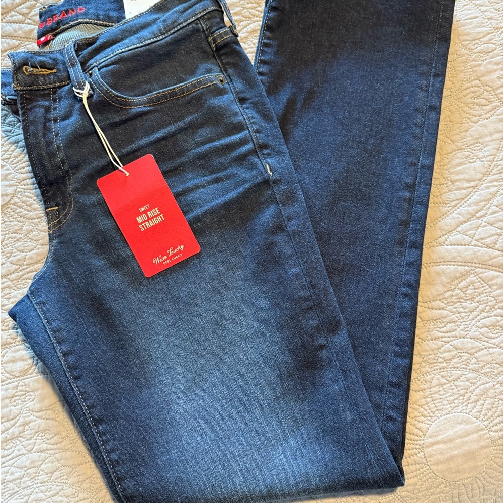 Lucky Brand Women's Indigo Straight Leg Jeans